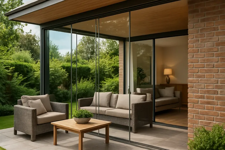 Verwandle deine Terrasse mit eleganten Glaswänden Verwandle deine Terrasse mit eleganten Glaswänden